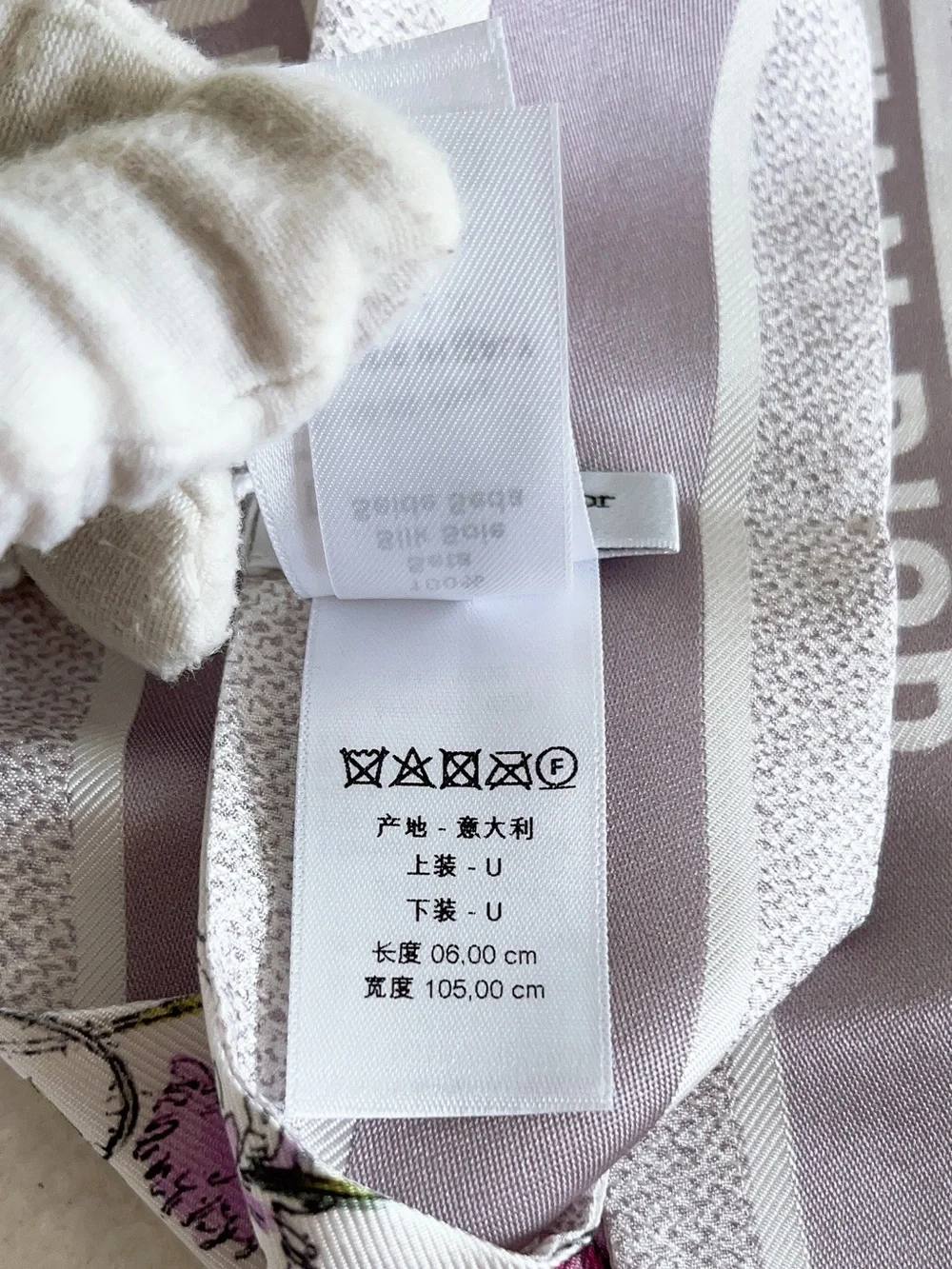 Dior Jardin D’hiver Mitzah Silk Scarf